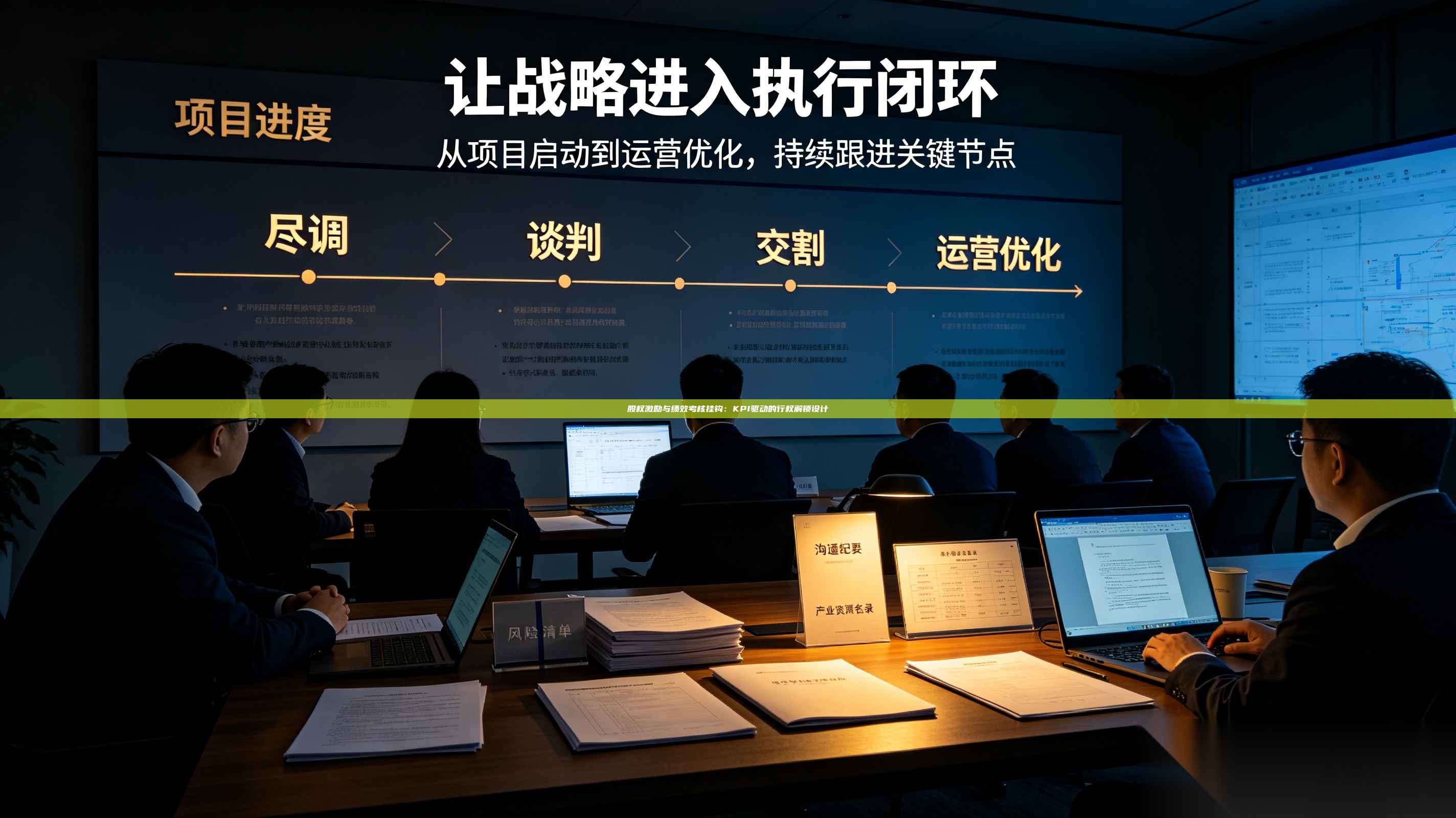 股权激励与绩效考核挂钩：KPI驱动的行权解锁设计-第1张图片-深圳中科创投